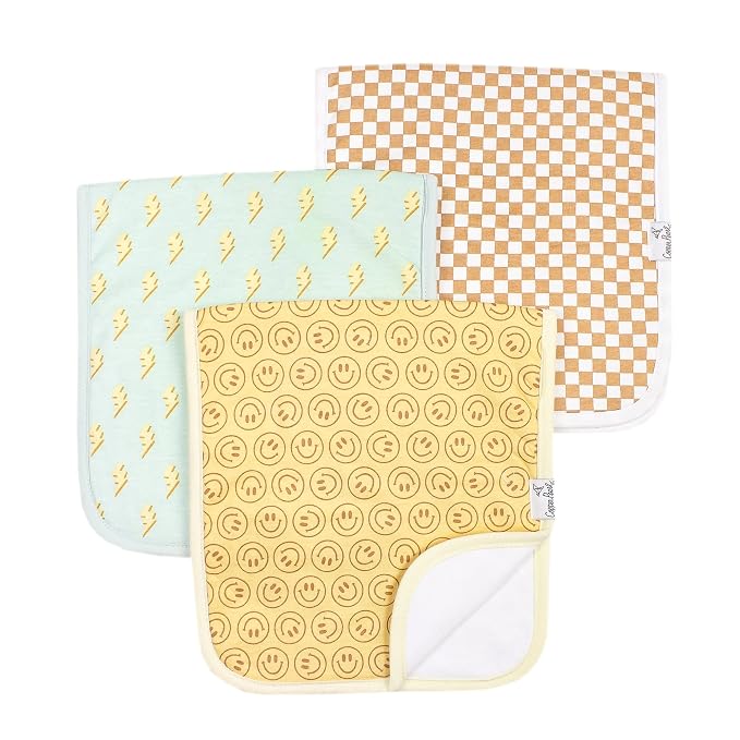 Copper Pearl Premium Baby Burp Cloths by CopperPearl
