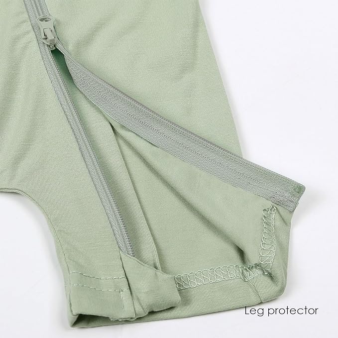 OPAWO Bamboo Baby Pajamas 3 Pack, Double Zipper Bamboo Sleepers - Image 7