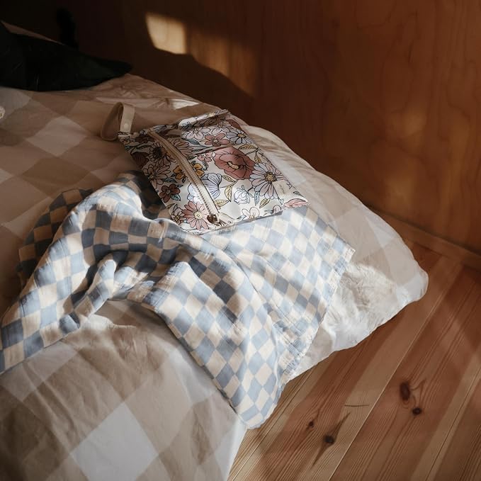 mushie Muslin Baby Swaddle Blanket | 100% Organic Cotton - Image 4