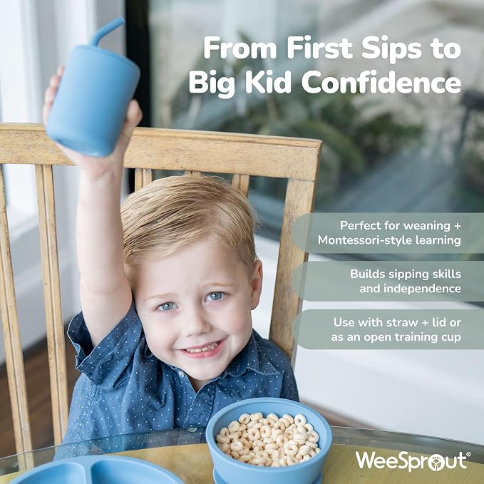 WeeSprout Silicone Baby Cups - Image 4