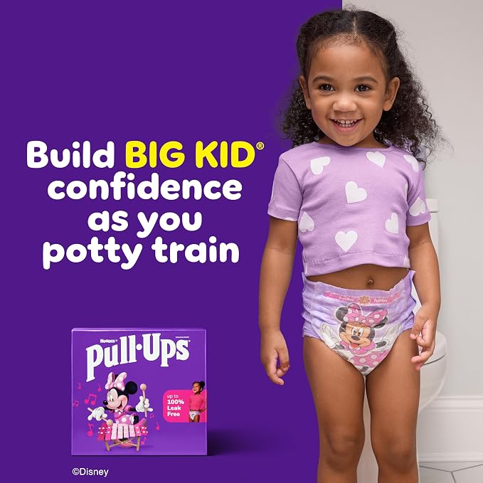 Pull-Ups Girls' Potty Training Pants, Size 3T-4T Training Underwear - Image 4
