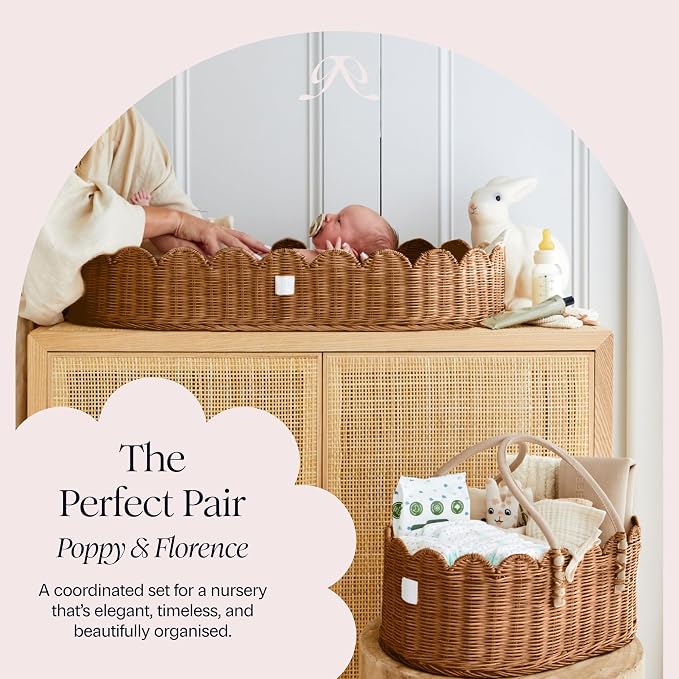 BEBE BASK Premium Baby Diaper Caddy Organizer - Image 5