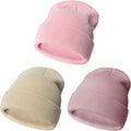 YMYDYFC Baby Beanie 3Pack Toddler Beanie Infant Knit Hat Baby Winter Hats by YMYDYFC