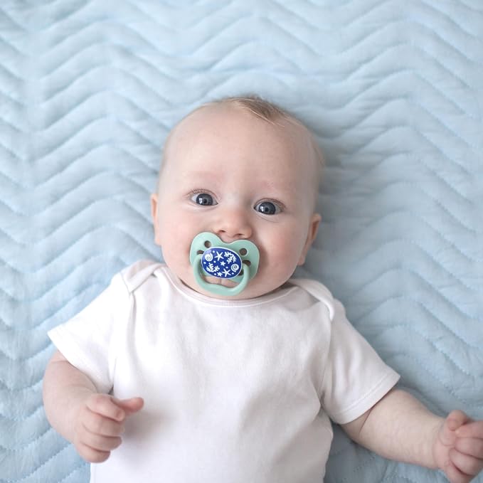 Dr. Brown's Advantage Glow-in-the-Dark Baby Pacifier, Fully Symmetrical Soother - Image 12