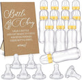 TrelaCo Cool Baby Shower Games Wooden Bottle Chug Sign Rustic Theme Gift Sets by TrelaCo