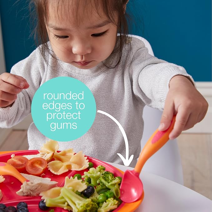 b.box Toddler Cutlery Set: Patented FLORK™ Designed Fork, Spoon & Travel Case - Image 5
