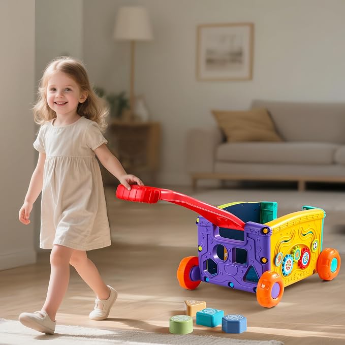Musical Push Walker Toy for Toddlers 18+ Months - Image 4