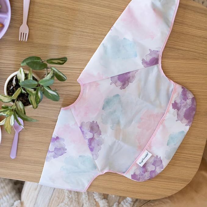 Tiny Twinkle Long Sleeve Bib for Babies & Toddlers – Waterproof Smock Bib for - Image 5