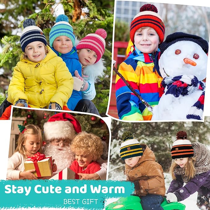 FZ FANTASTIC ZONE Kids Toddler Winter Hat Beanie - Image 5