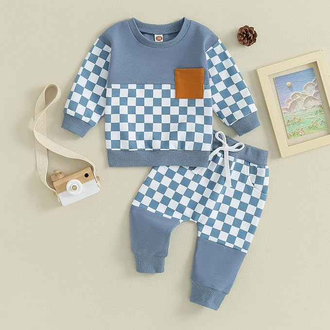 Fernvia Toddler Baby Girl Clothes 3 6 9 12 18 24 Months Fall Outfits Solid Long - Image 2