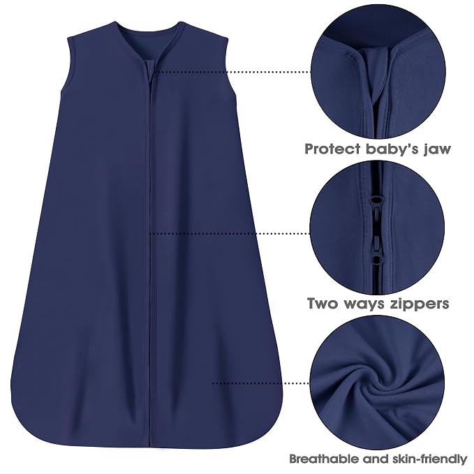 Baby Sleep Sack 12-18 Months Baby Wearable Blanket 100% Rayon Cotton 2-Way - Image 5