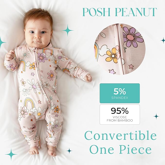 Posh Peanut Convertible Baby Sleepers - Image 2