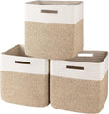 OIAHOMY 13 Kallax Inch Cube Storage Bins, Kallax Insert Storage Baskets by MasterofSpaceOptimization