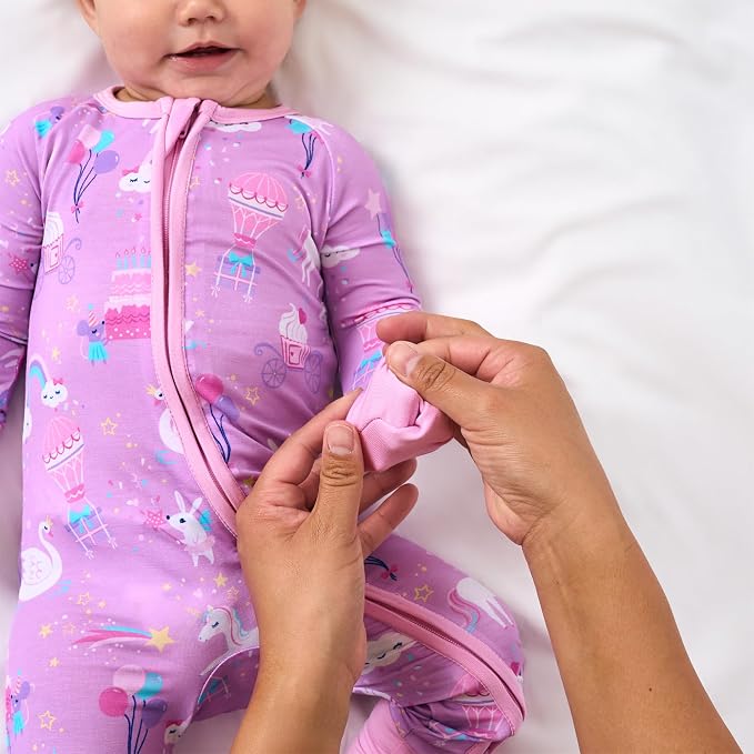 Little Sleepies Pajamas for Baby Boys & Girls, Viscose from Bamboo Baby Pajamas - Image 8