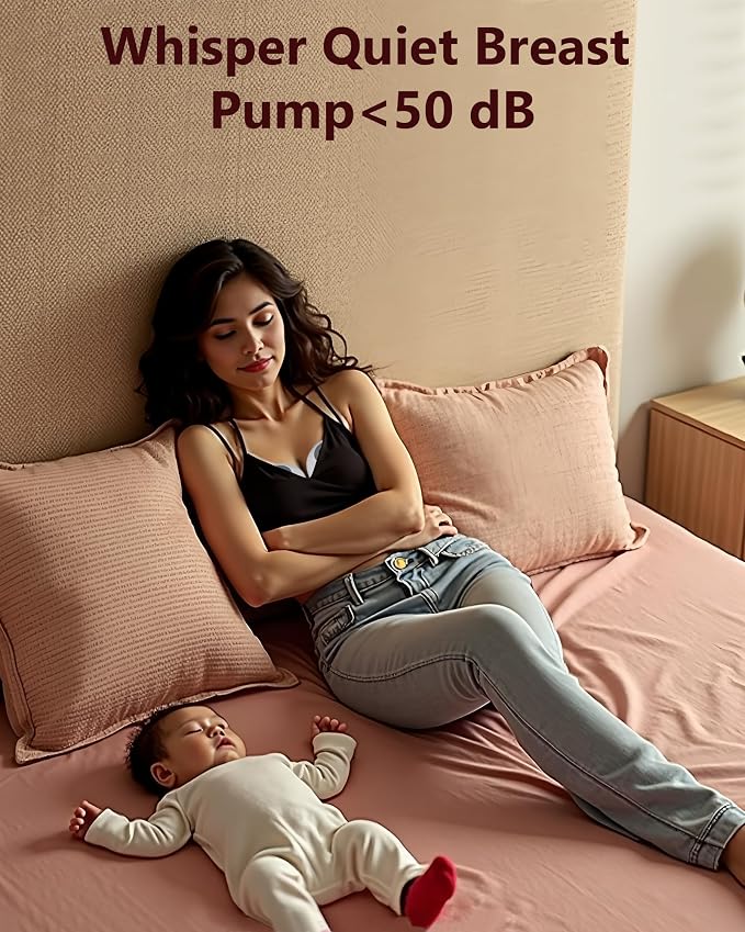 Wearable Breast Pump with APP Control, 3 Modes and 9 Levels Wireless - Image 7