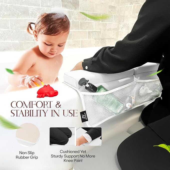 Baby Bath Kneeler & Elbow Rest Pad – Extra Thick Foam Pads - Image 6