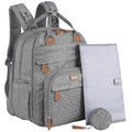 BabbleRoo Extra Large Diaper Bag Backpack, Expandable Baby Bag by BabbleRoo