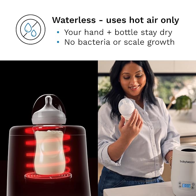 Baby Brezza AirSwirl Waterless Baby Bottle Warmer - Image 2