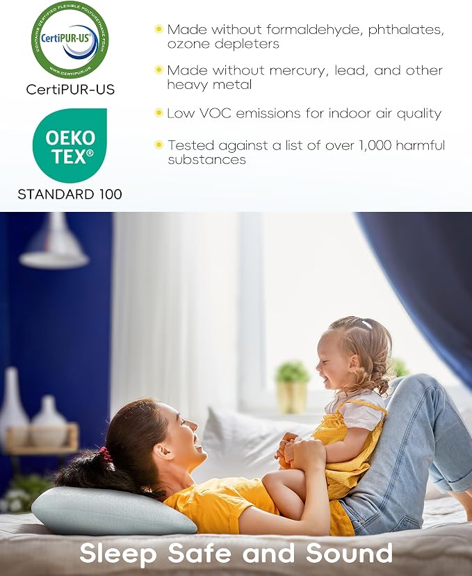 Toddler Pillow, Adjustable Memory Foam Small/Mini Pillow - Image 7