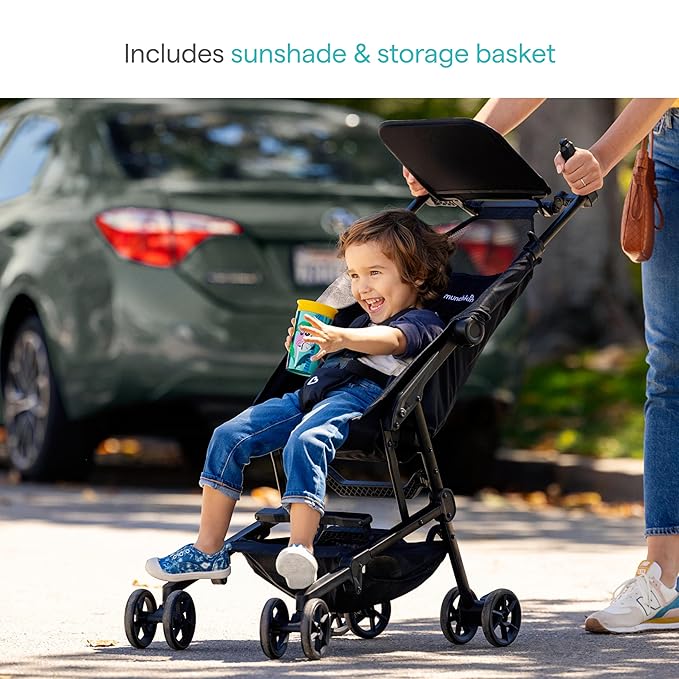 Munchkin Sparrow Travel Baby Stroller, Ultra Compact and Lightweight, - Image 3