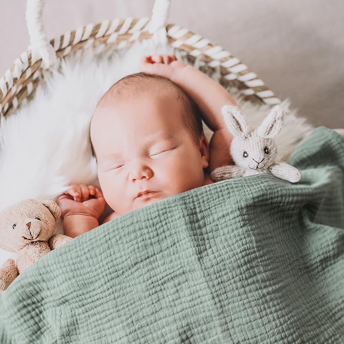 GLLQUEN BABY Muslin Swaddle Blankets - Image 2