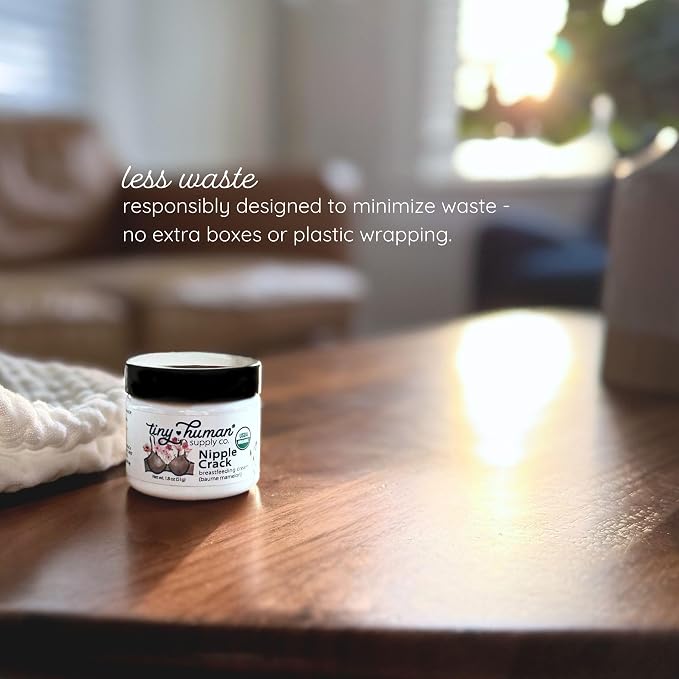 Organic Nipple Cream, Nipple Crack Lanolin Free Nipple Butter, Balm - Image 9