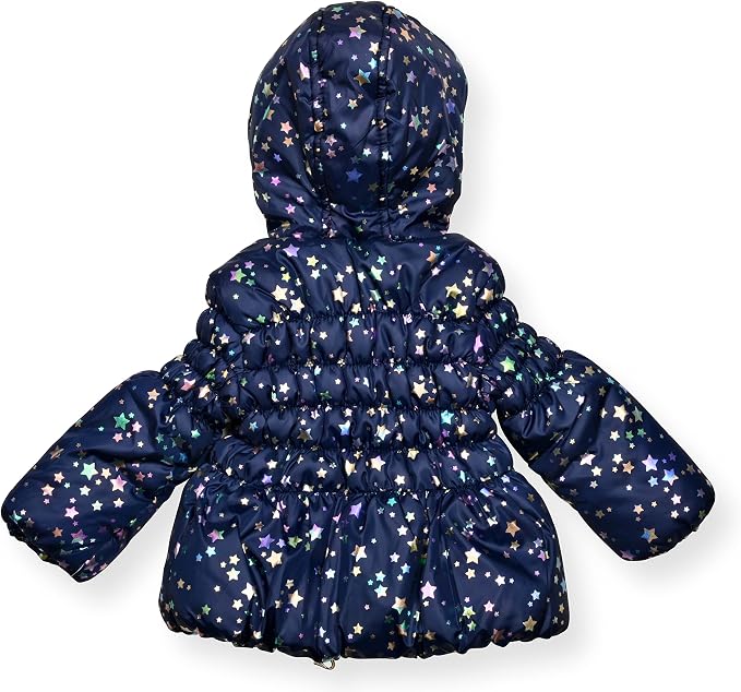 Arctic Quest Little Girls Bib Snow Pants and Ski Jacket Water-Resistant Snowsuit - Image 4