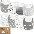 8-Pack Organic Baby Bibs for Boys, Girls by KeaBabies