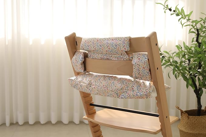 Waterproof Cotton Cushion Set, Stokke Tripp Trapp Compatible, 100% Cotton - Image 7