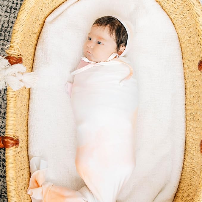 Copper Pearl Large Premium Knit Baby Swaddle Receiving Blanket Nova - Image 3