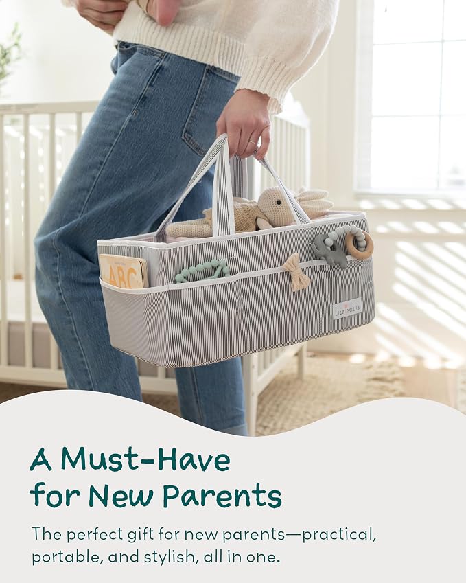Lily Miles Baby Diaper Caddy - Image 6