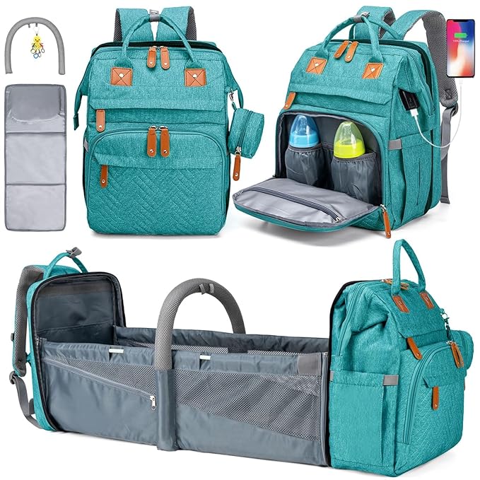KABAQOO Diaper Bag Backpack by KABAQOO