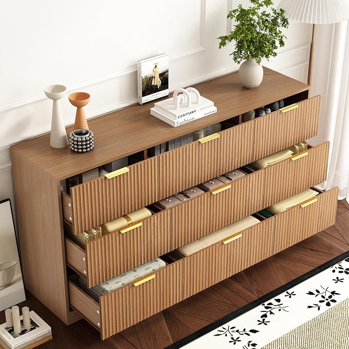 9 Drawer Dresser for Bedroom - Image 4