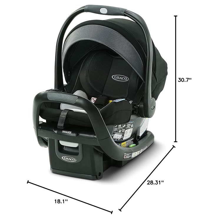 Graco SnugRide SnugFit DLX Infant Car Seat - Image 7