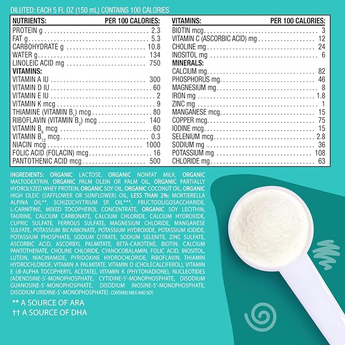 Earth's Best Organic Baby Formula, Gentle Infant Formula - Image 7