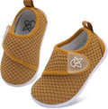 LeIsfIt Baby Shoes Boys Girls First Walking Shoes Non-Slip Infant Sneakers by Leisfit