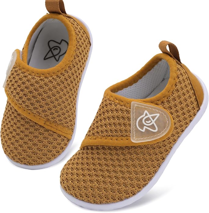 LeIsfIt Baby Shoes Boys Girls First Walking Shoes Non-Slip Infant Sneakers by Leisfit