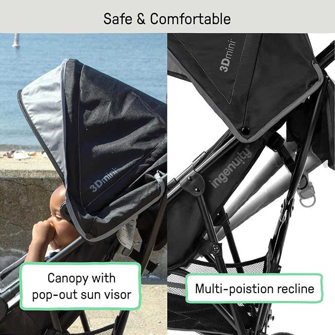 Ingenuity 3D Mini Convenience Stroller – Lightweight Stroller - Image 4