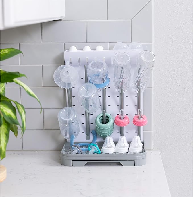 Baby Bottle Drying Rack – Large Vertical Bottle Dryer - Image 6