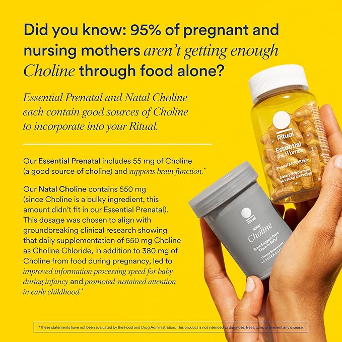Ritual Essential for Women Prenatal Multivitamin: Folate & Choline for Neural - Image 5