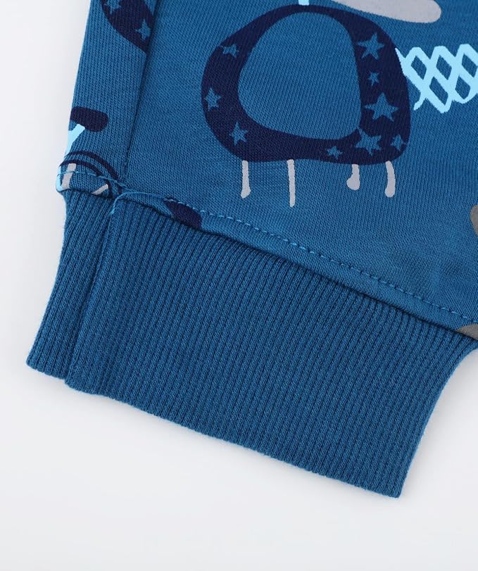 LOKTARC 2 Pack Boys Drawstring Sweatpants Cute Pattern Cotton Sport Jogger Pants - Image 6