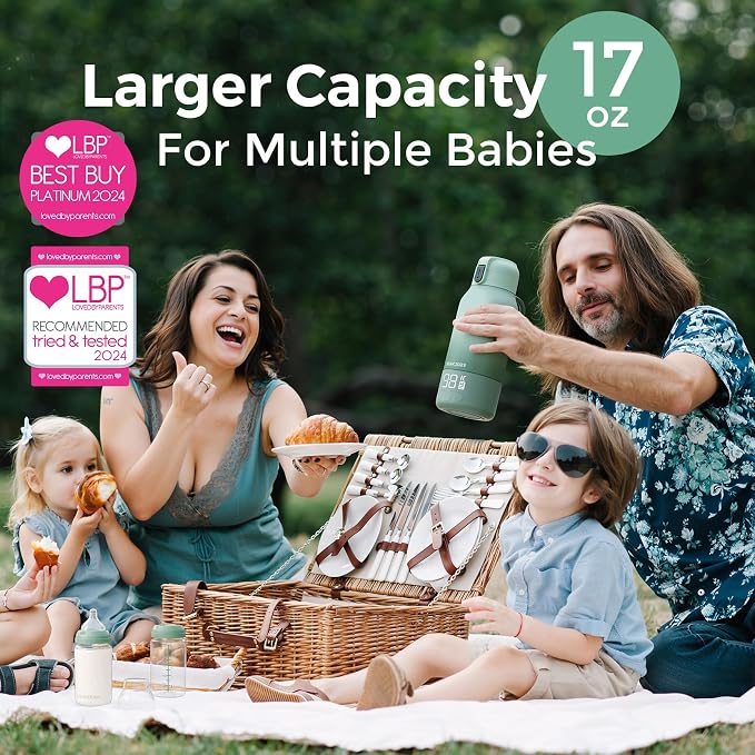 Momcozy Portable Milk Warmer for Travel – Dual Heating Modes for Breast Milk & - Image 7