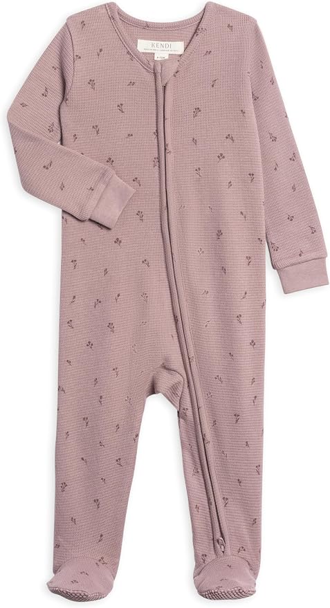 Colored Organics Baby Zip-Up Footed Sleeper by ColoredOrganics