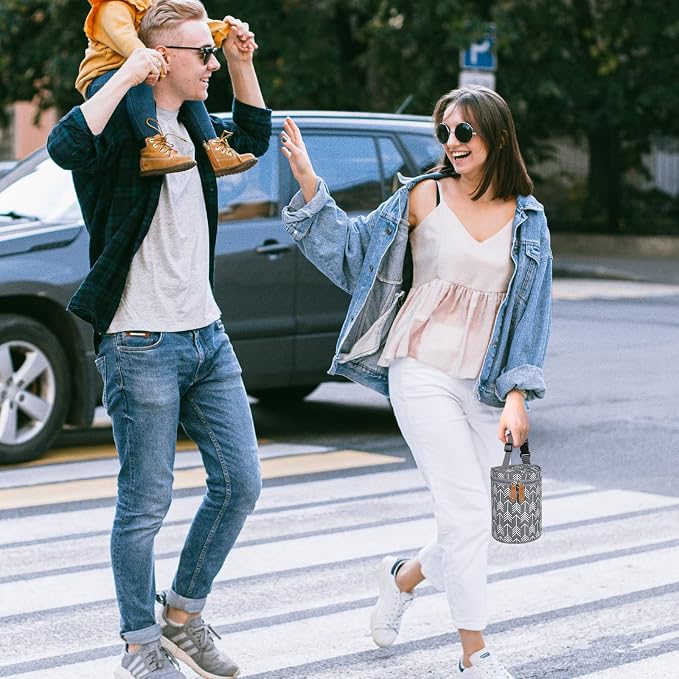 Accmor Breastmilk Cooler Bag, Insulated Baby Bottle Cooler Tote Bags - Image 7