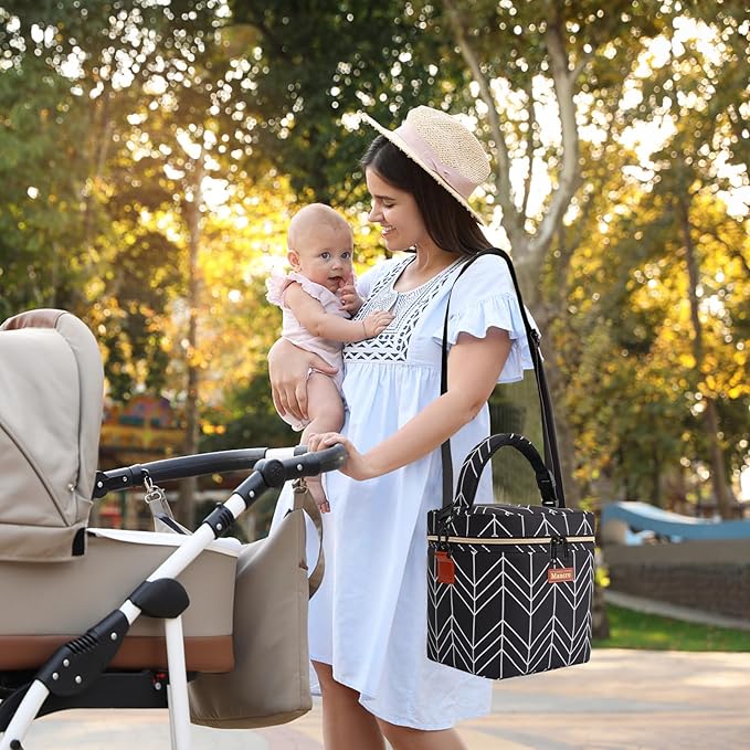Mancro Breastmilk Cooler Bag, Insulated - Image 6