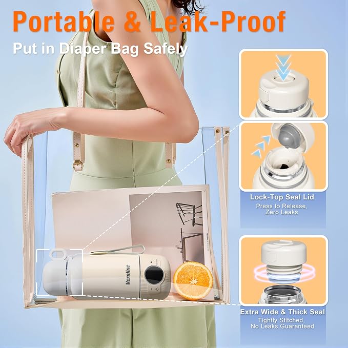 Portable Bottle Warmer for Travel– Warm Baby Formula, Breastmilk, or Water - Image 6