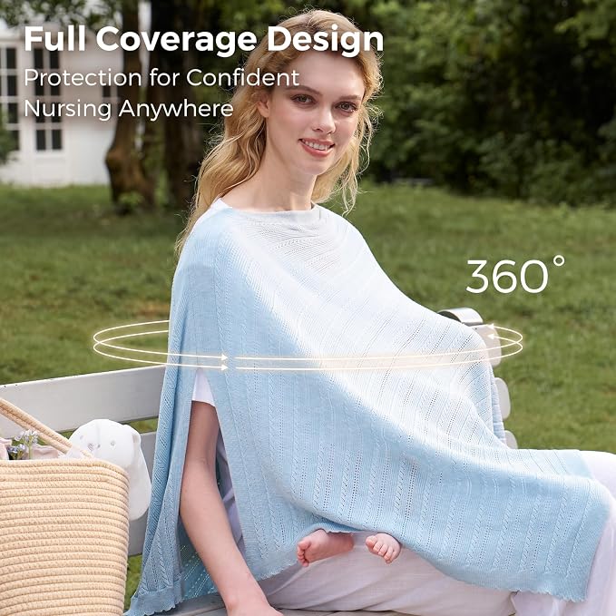 Momcozy Ultra-Light Nursing Cover - Image 5