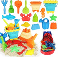 Beach Sand Toys Set, Sand Molds, Rakes and Watering Can, Summer Outdoor Toys by Elovien