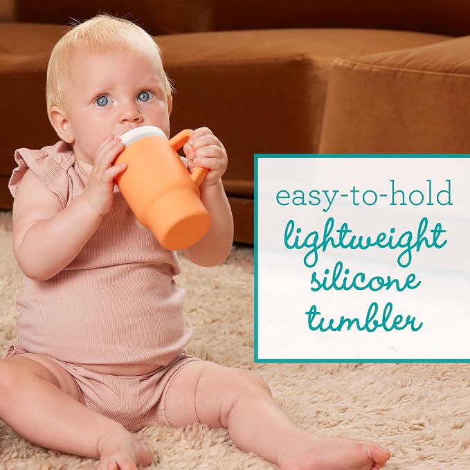 Infantino My 1st Tumbler, Silicone Sippy Cup - Image 2