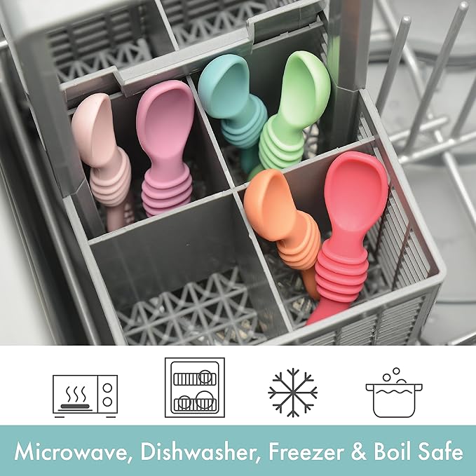 PrimaStella Silicone Chew Spoon Set - Image 4